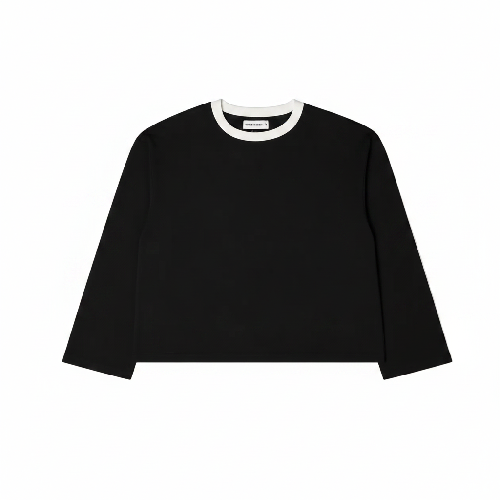 BARRIE TWO TONE LONG SLEEVE