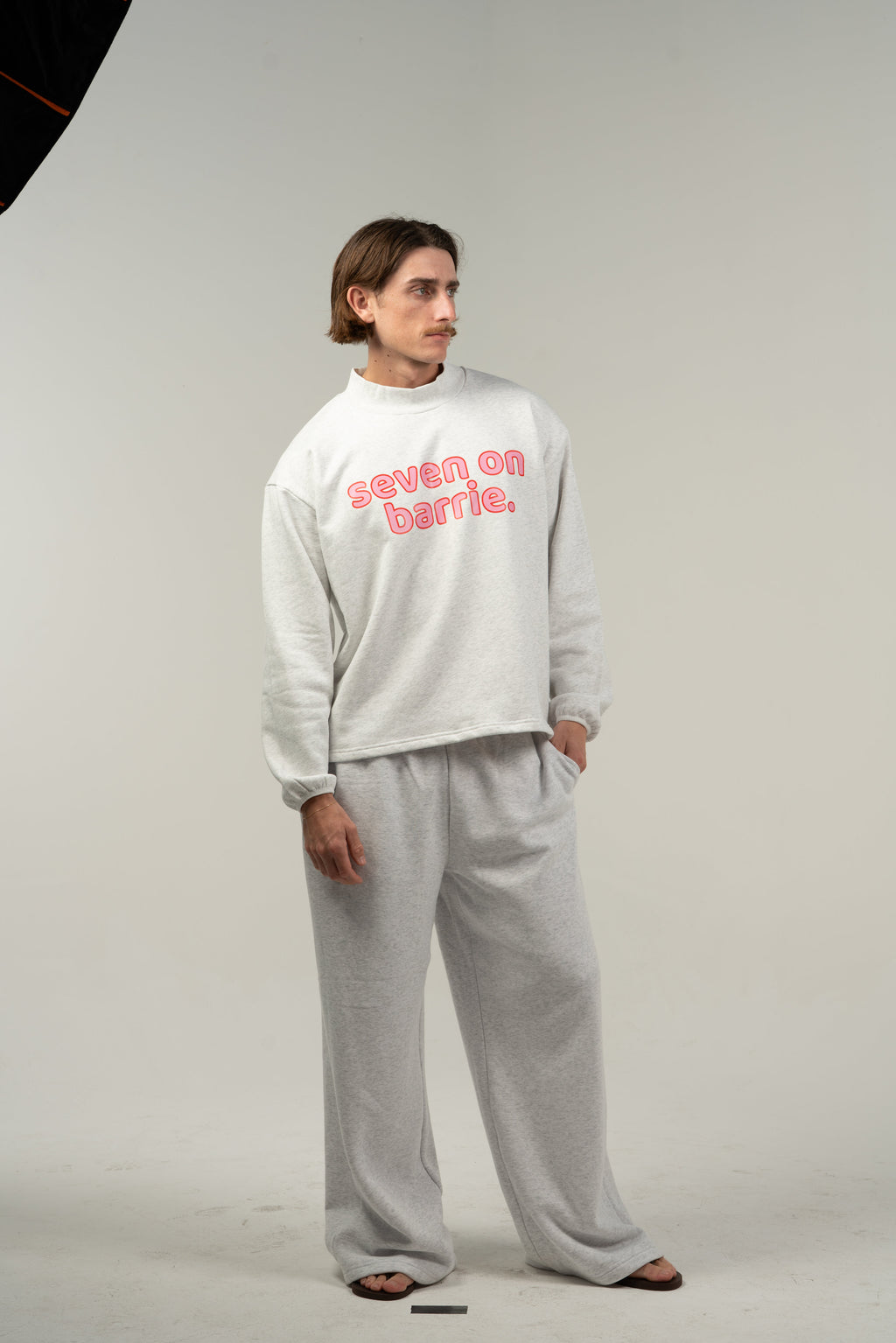 PINK BARRIE MOCKNECK