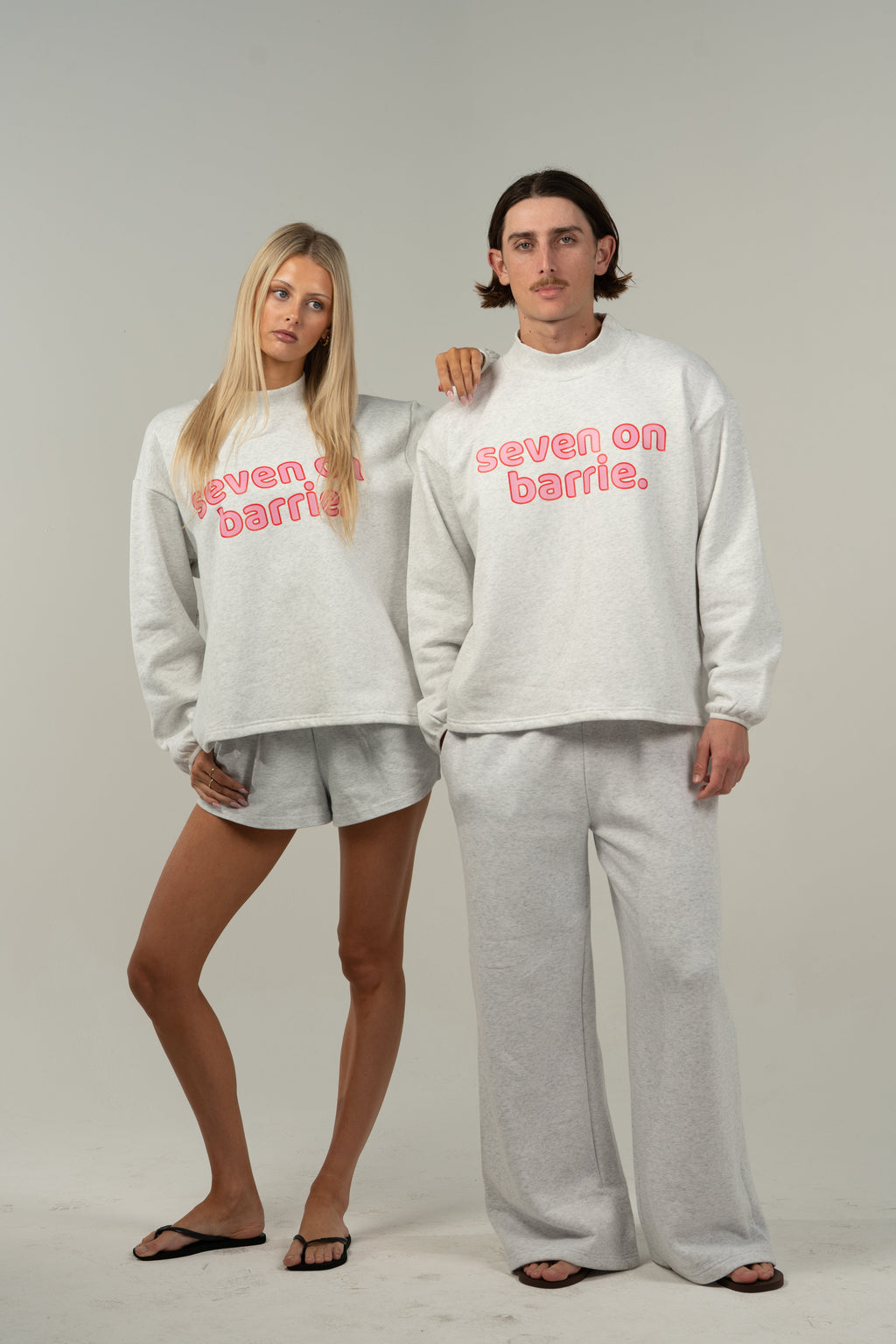PINK BARRIE MOCKNECK