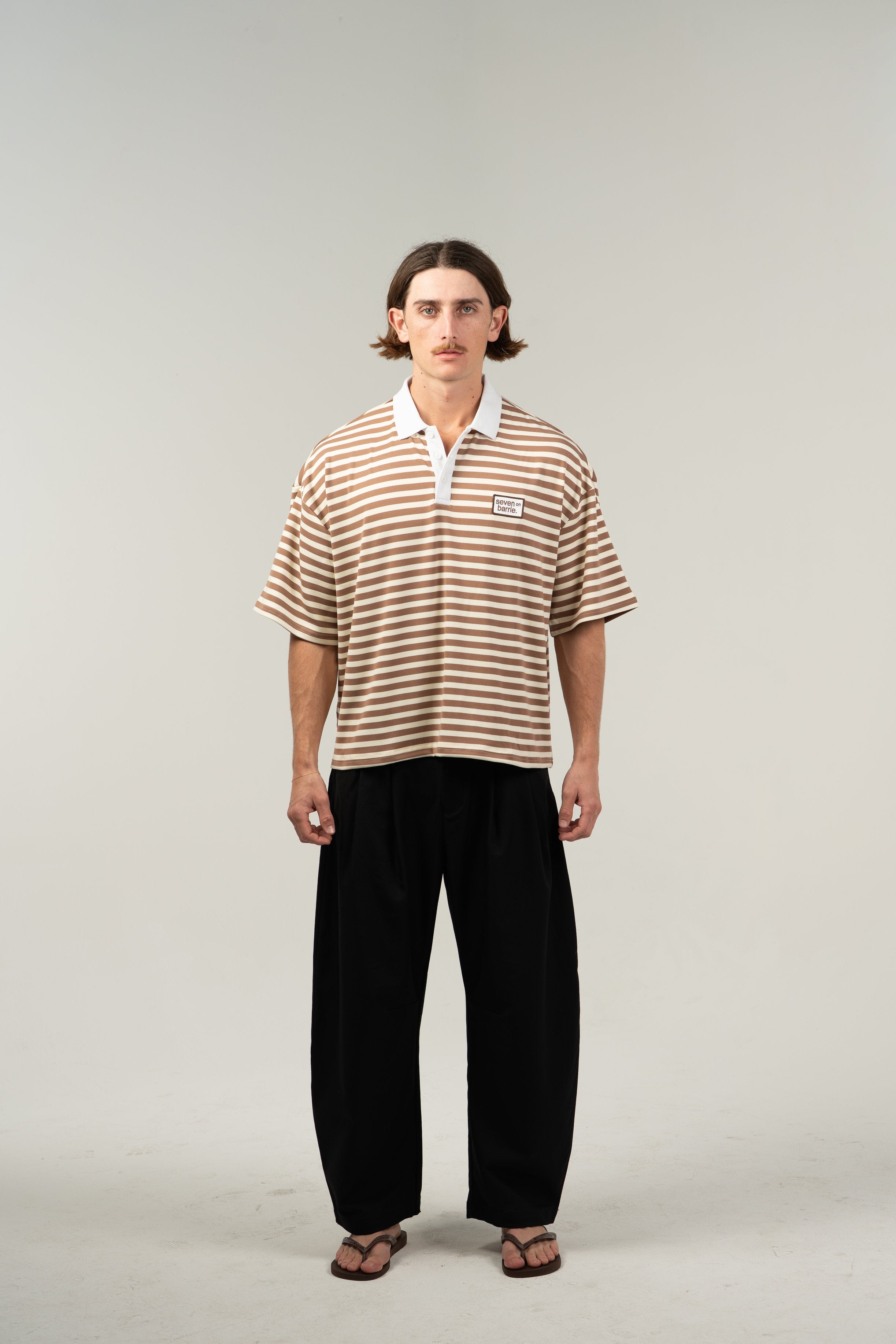 BARRIE STRIPED POLO