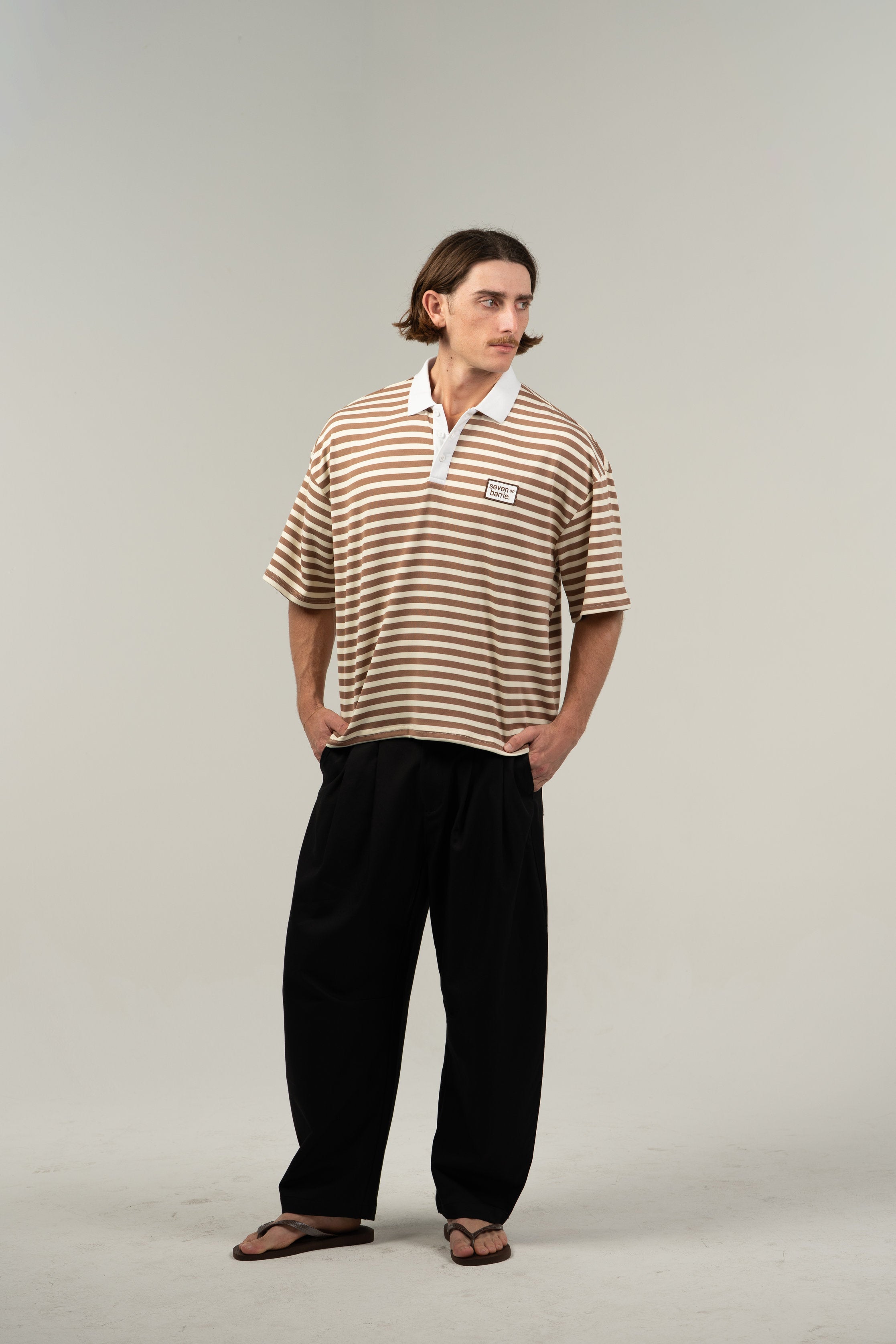 BARRIE STRIPED POLO