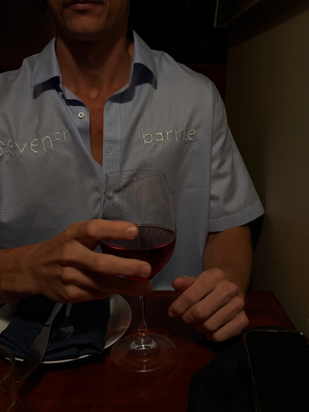 SHORT SLEEVE BARRIE BUTTON-UP