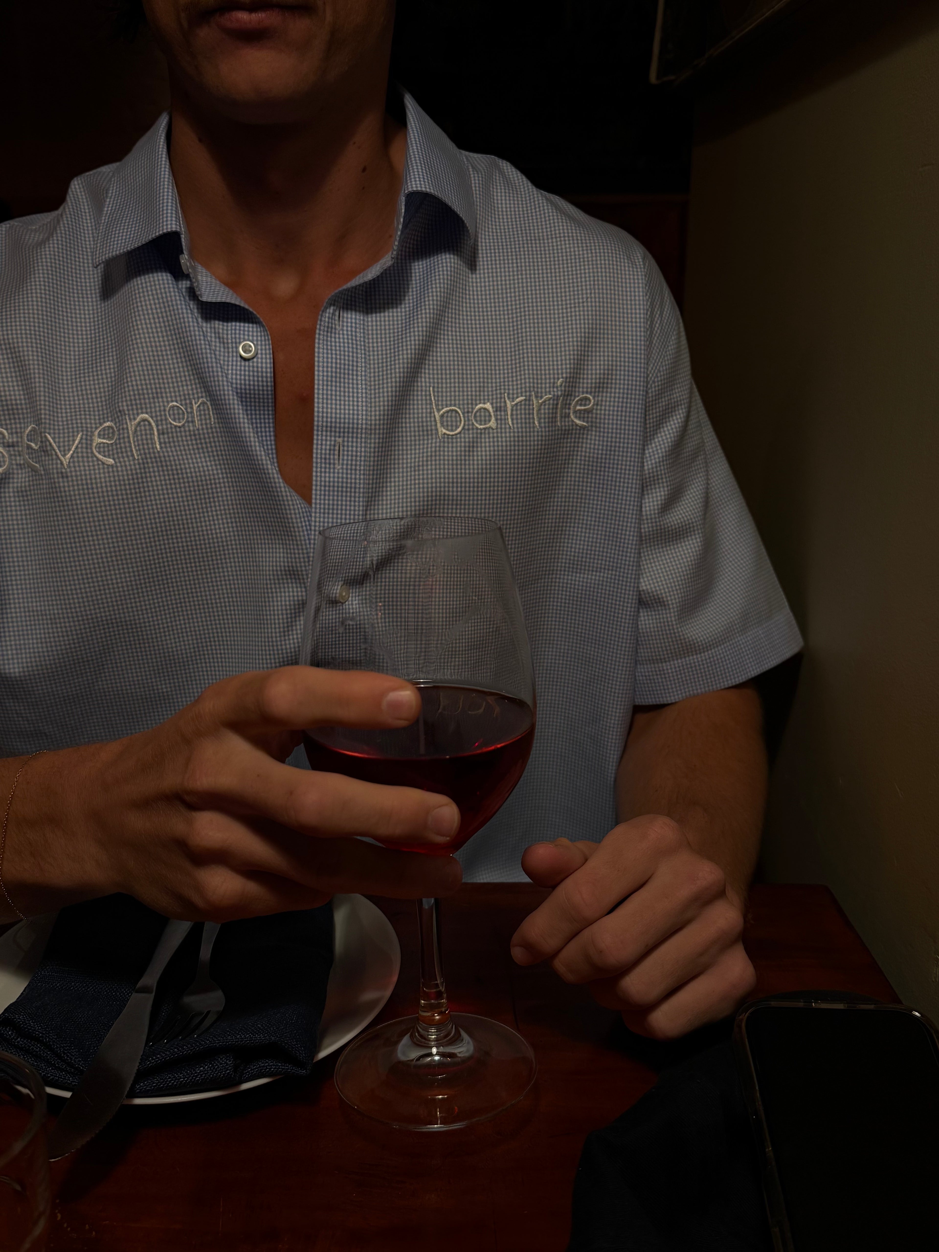 SHORT SLEEVE BARRIE BUTTON-UP