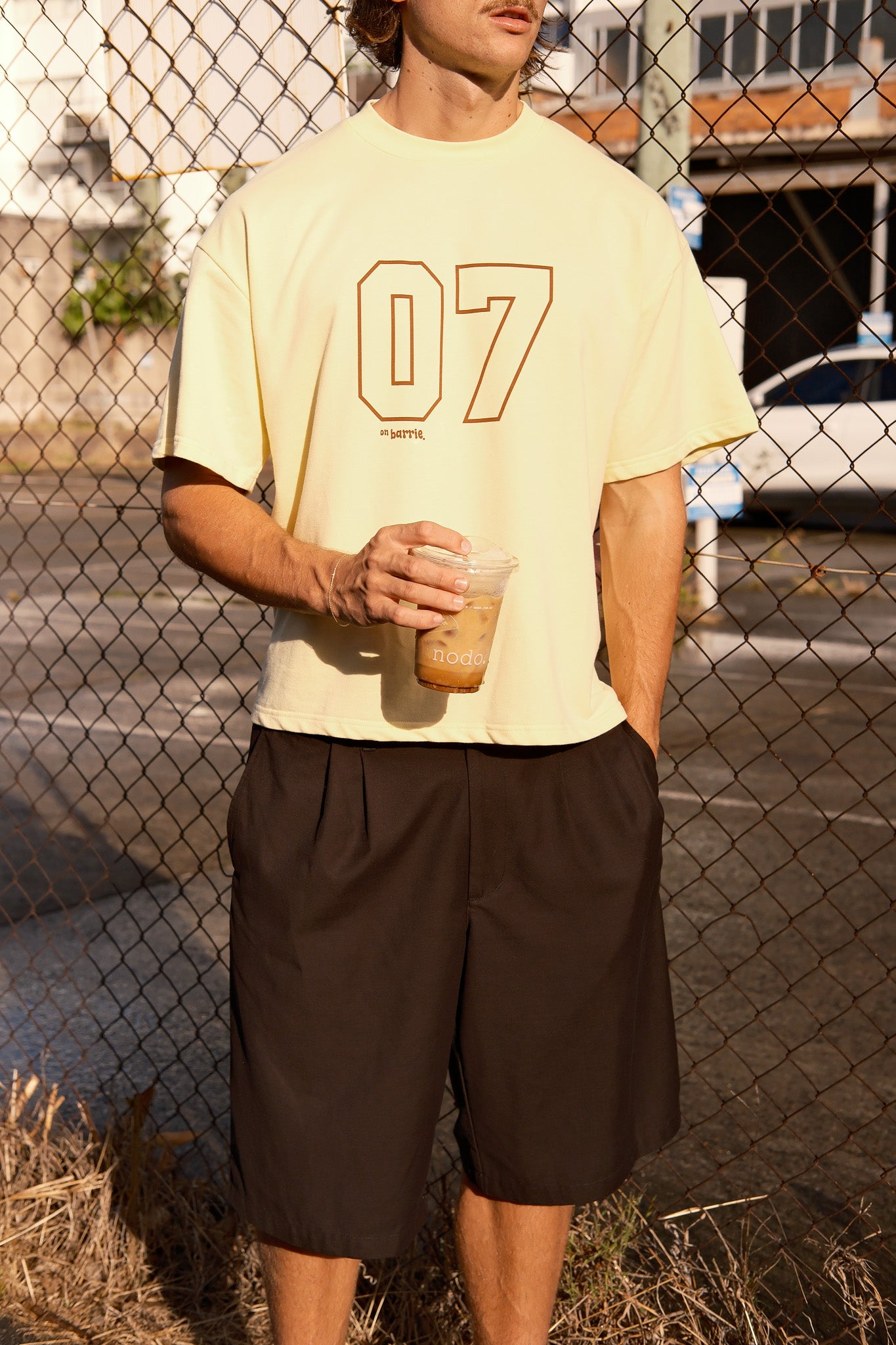 YELLOW 07 VARSITY TEE