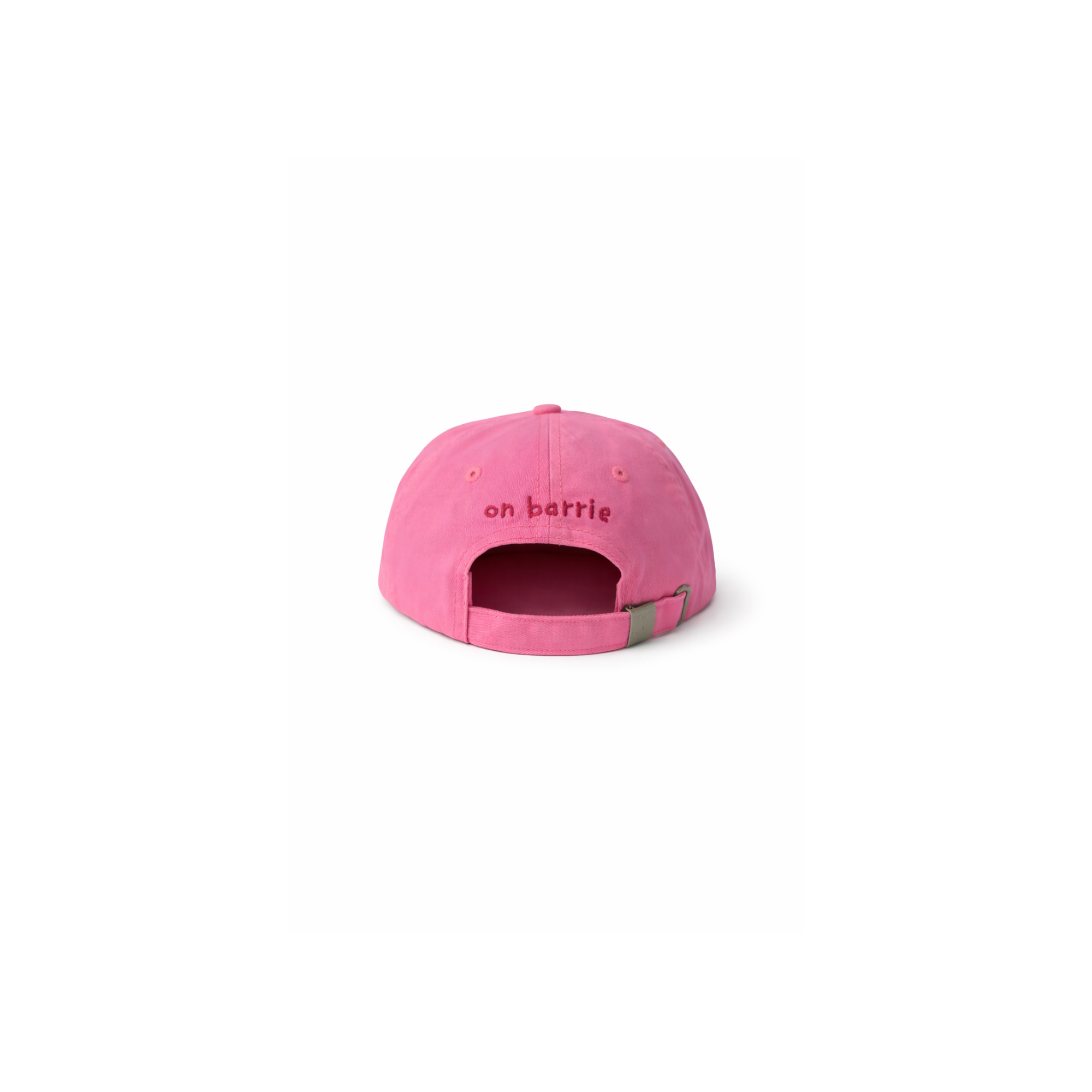 PINK SIX PANEL CAP